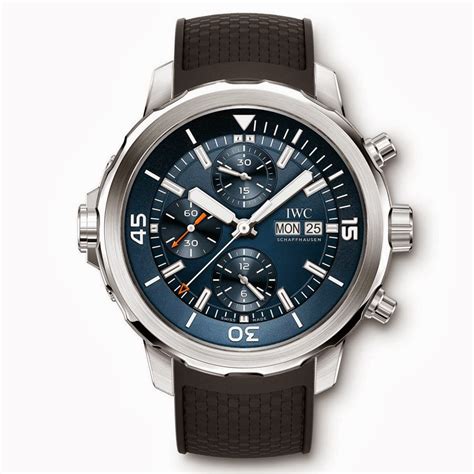 iwc aquatimer cousteau chronograph|iwc 140th anniversary vintage aquatimer.